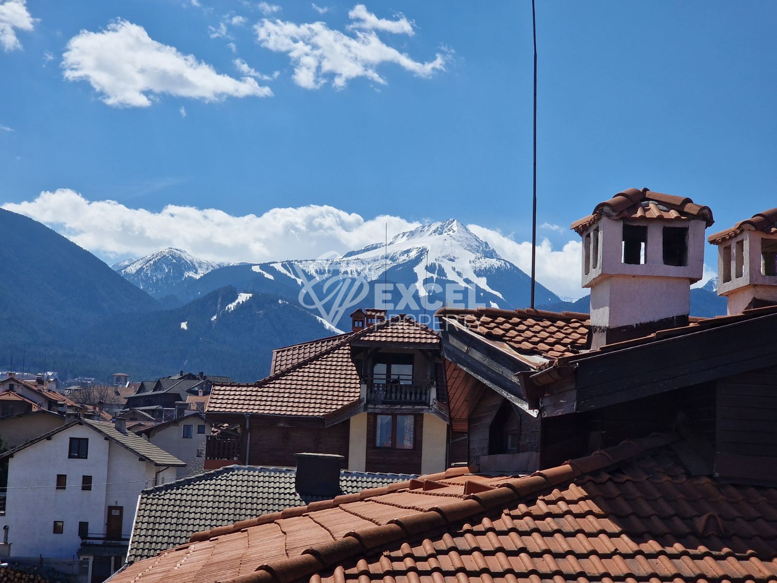 Furnished one-bedroom apartment with a wonderful view of Pirin for rent in Bansko!