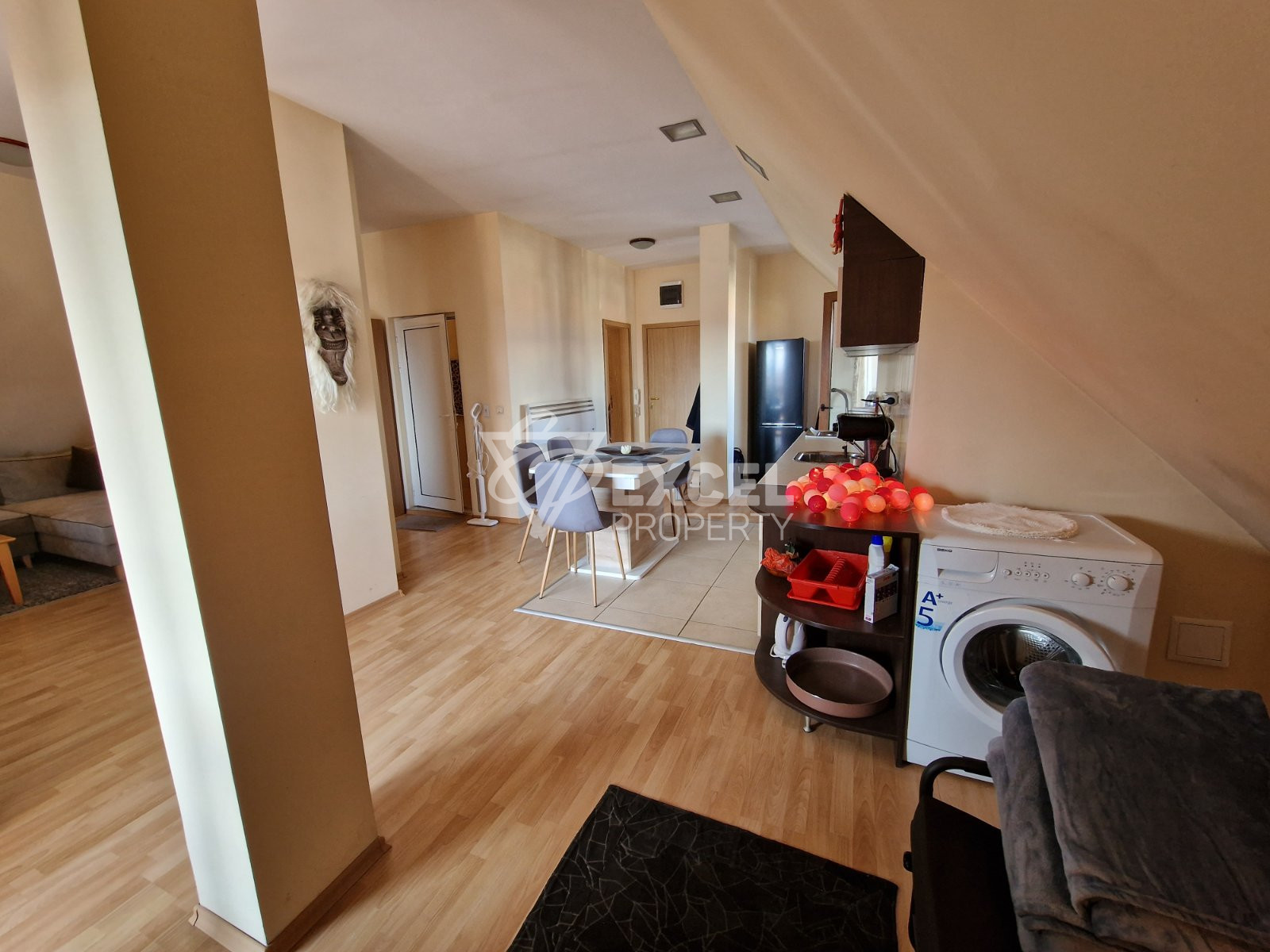 Furnished one-bedroom apartment with a wonderful view of Pirin for rent in Bansko!