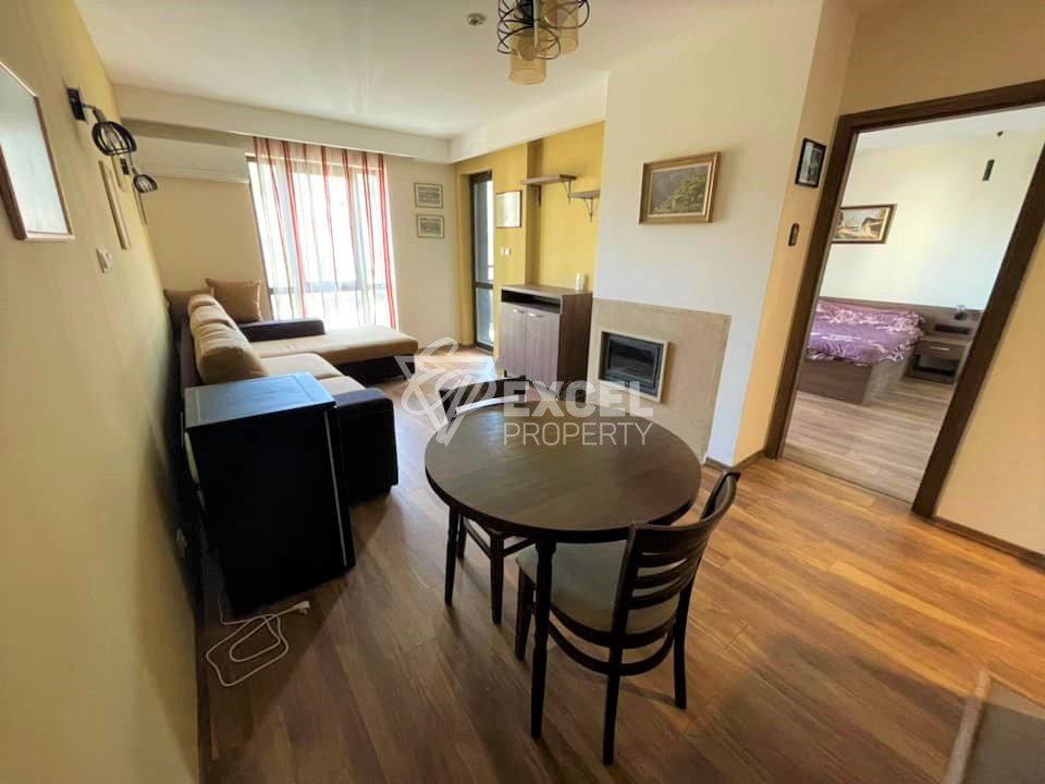 Spacious, furnished two-room apartment with air conditioners for rent in Bansko
