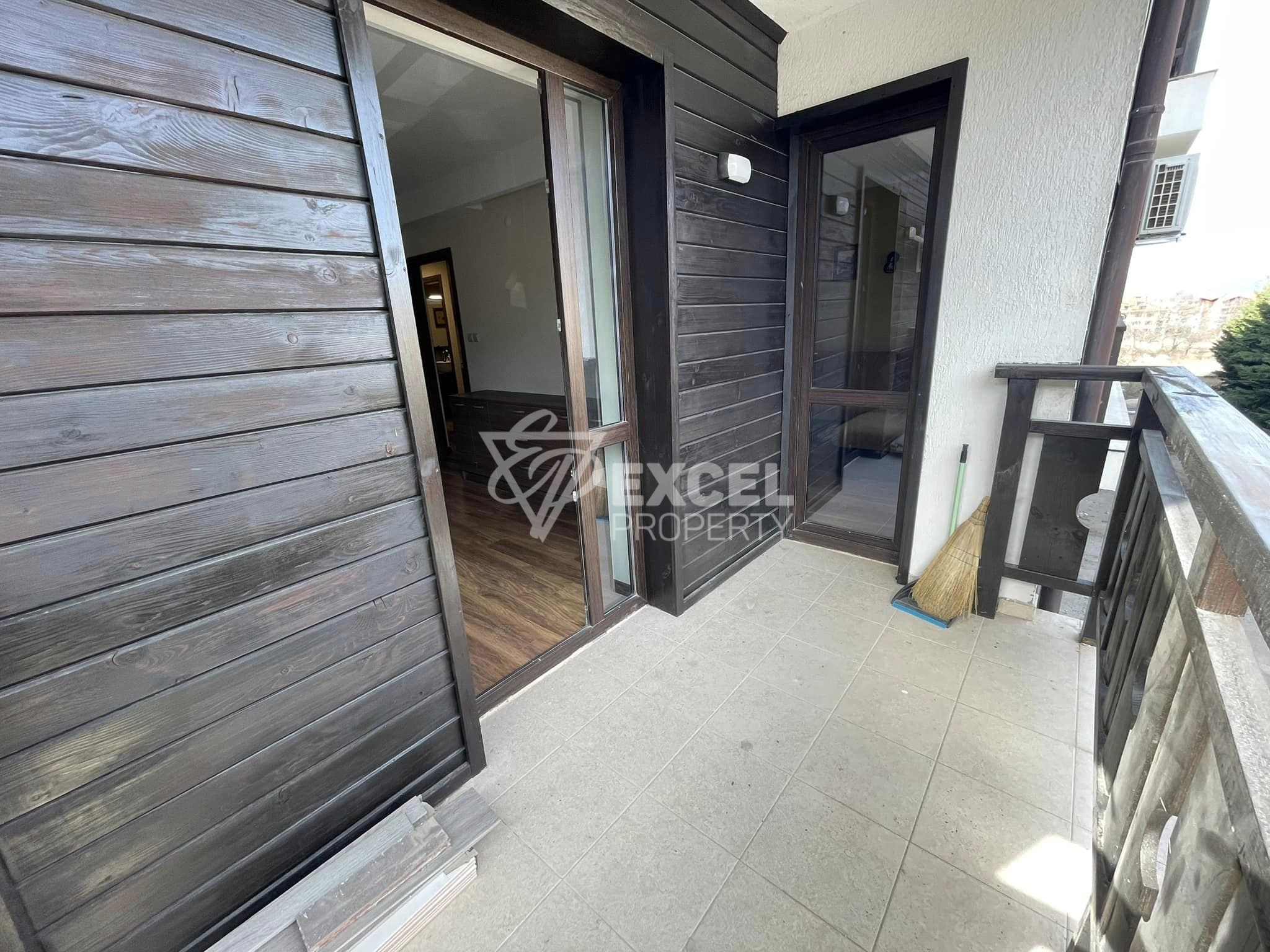 Spacious, furnished two-room apartment with air conditioners for rent in Bansko