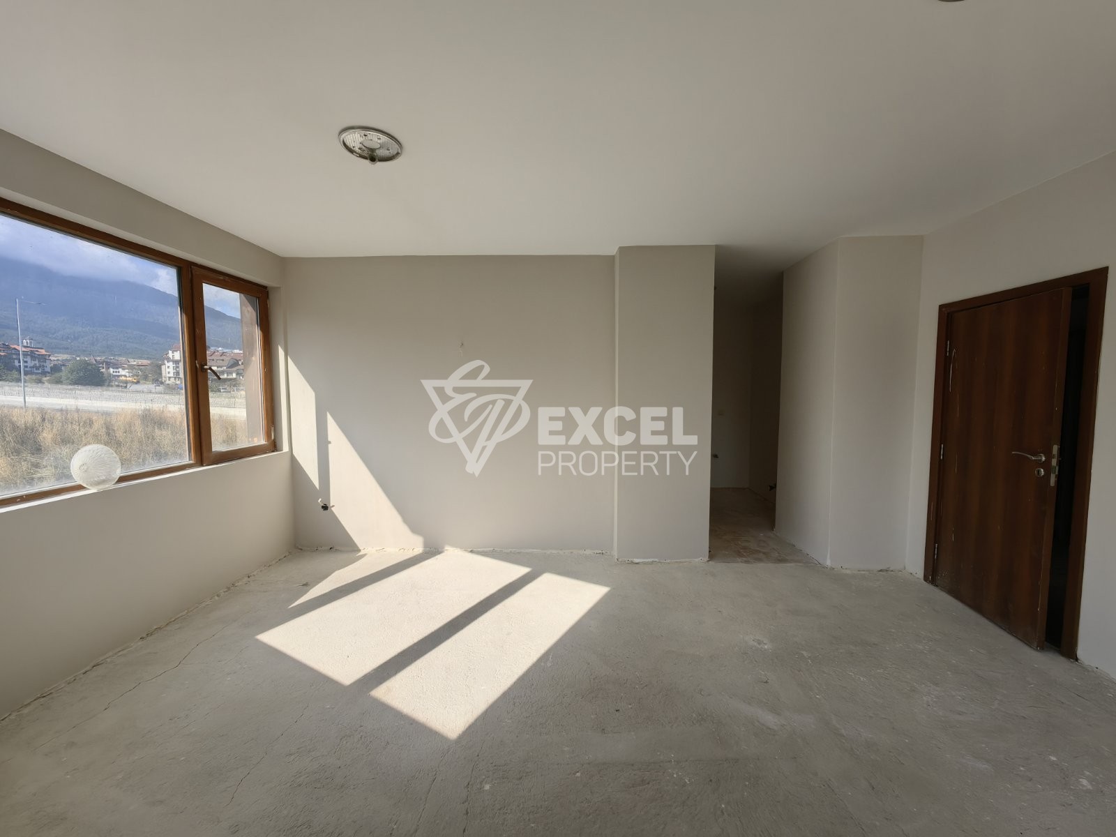 One-bedroom apartment with south exposure, 400m from the ski lift in Bansko