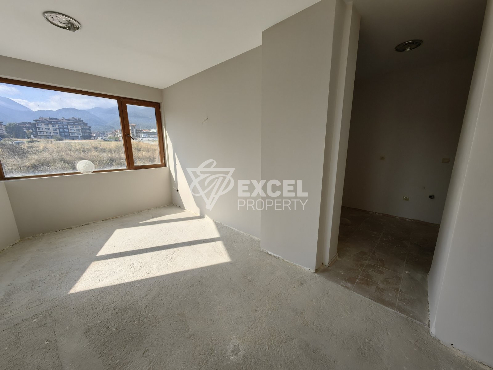 One-bedroom apartment with south exposure, 400m from the ski lift in Bansko