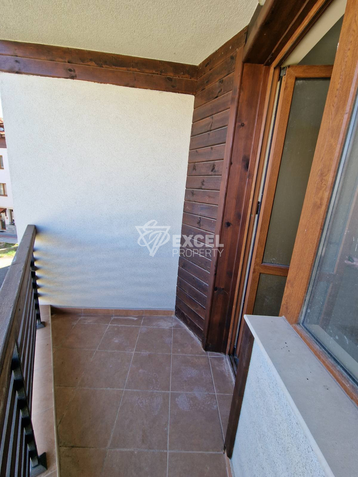 Studio with a terrace for sale in Bansko next to the Gondola
