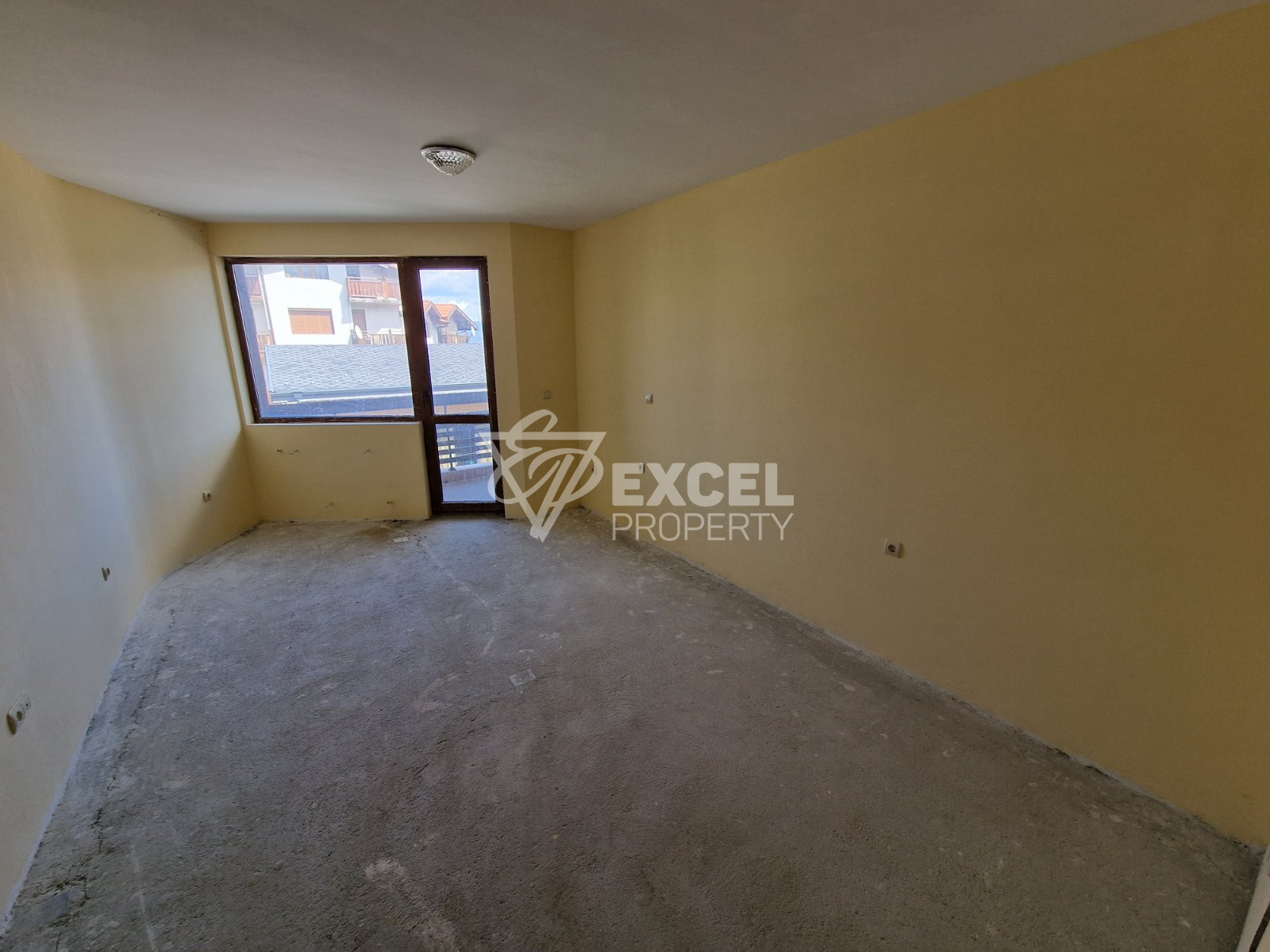 Studio with a terrace for sale in Bansko next to the Gondola