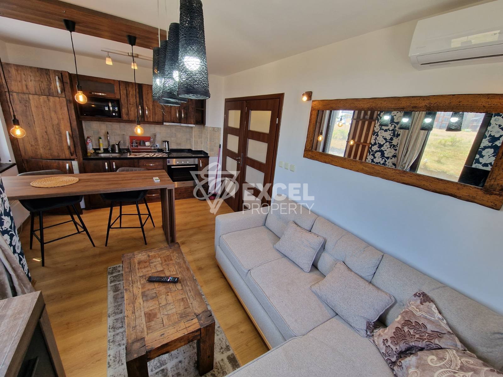 Two-bedroom apartment with new furniture for sale in Bansko, Saint Ivan area