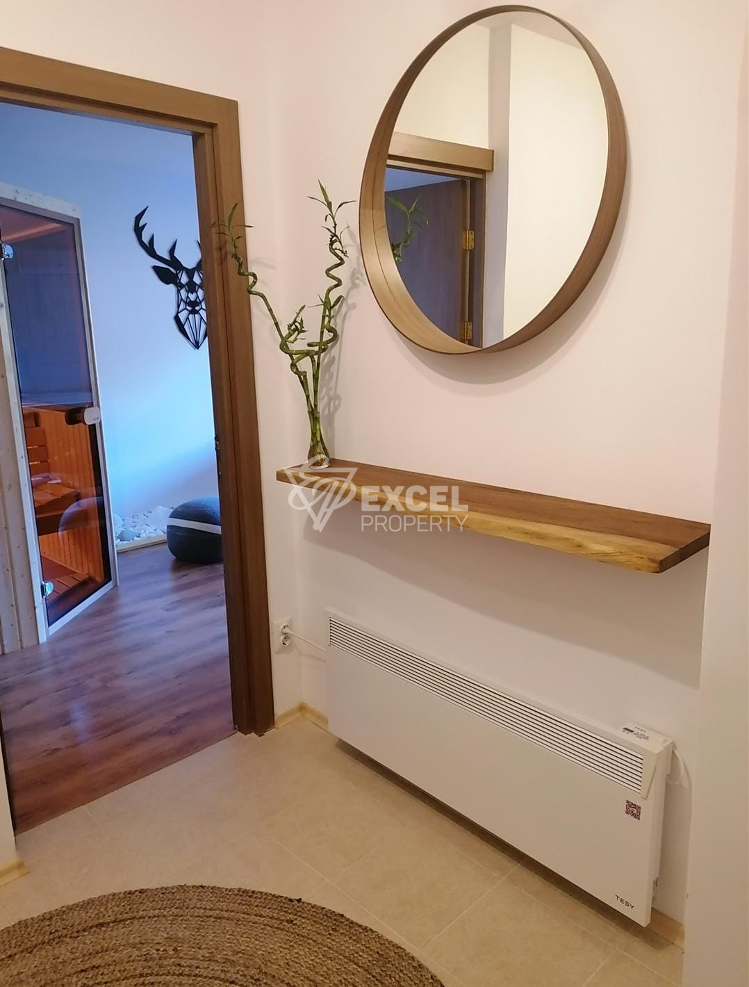 Luxury one-bedroom apartment with own SPA room with jacuzzi and sauna