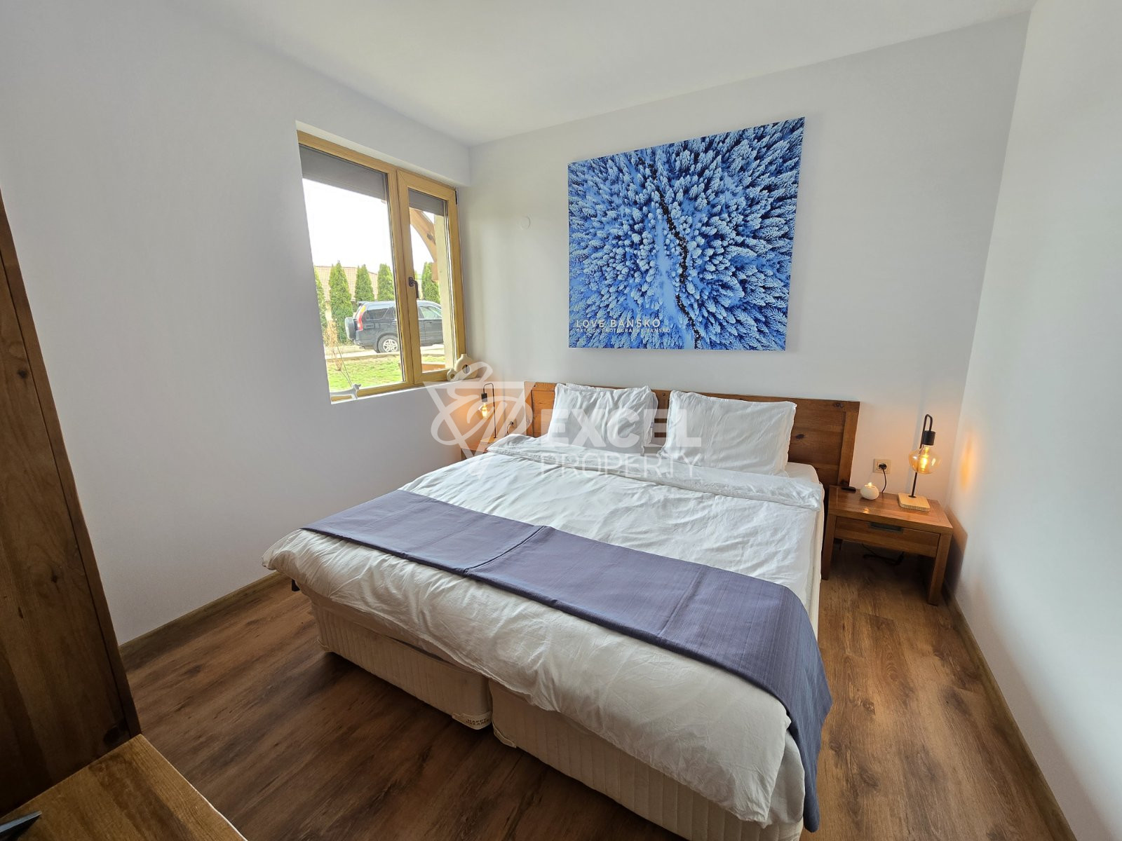 Luxury one-bedroom apartment with own SPA room with jacuzzi and sauna