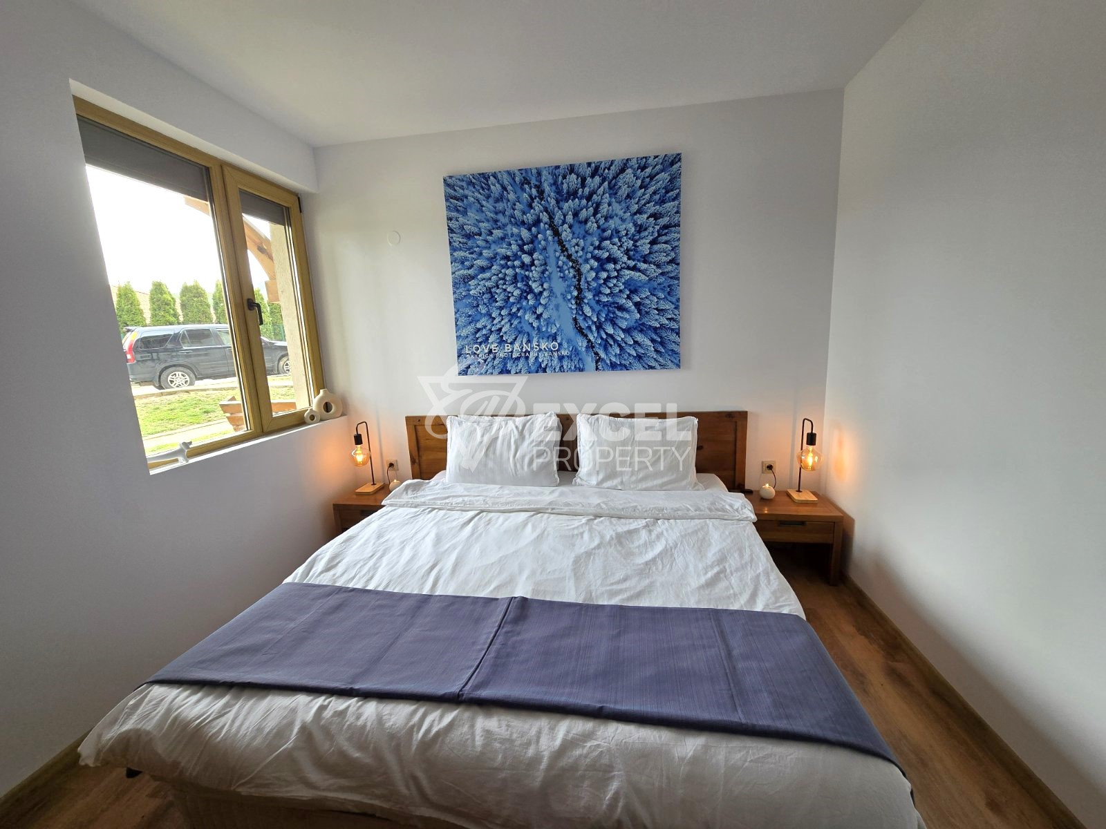 Luxury one-bedroom apartment with own SPA room with jacuzzi and sauna