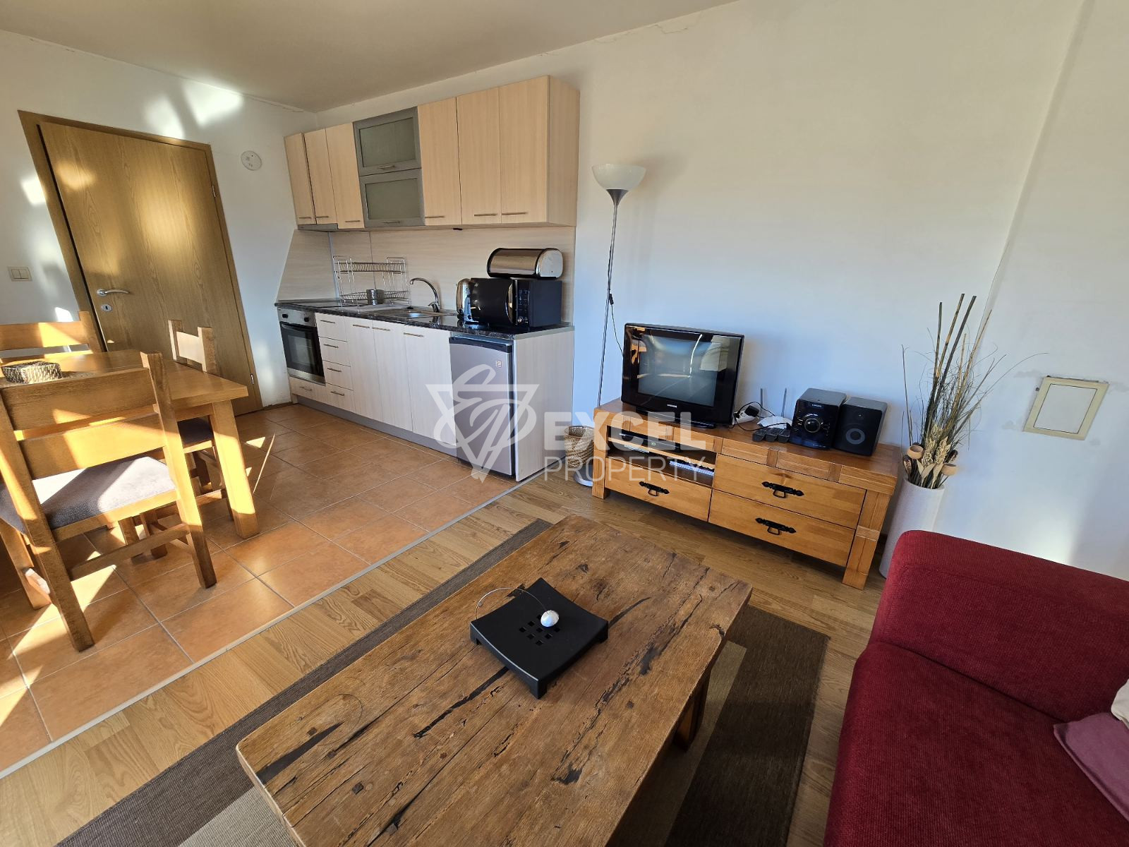 Exclusive one-bedroom apartment with a panoramic view of Pirin and Rila for sale in Bansko