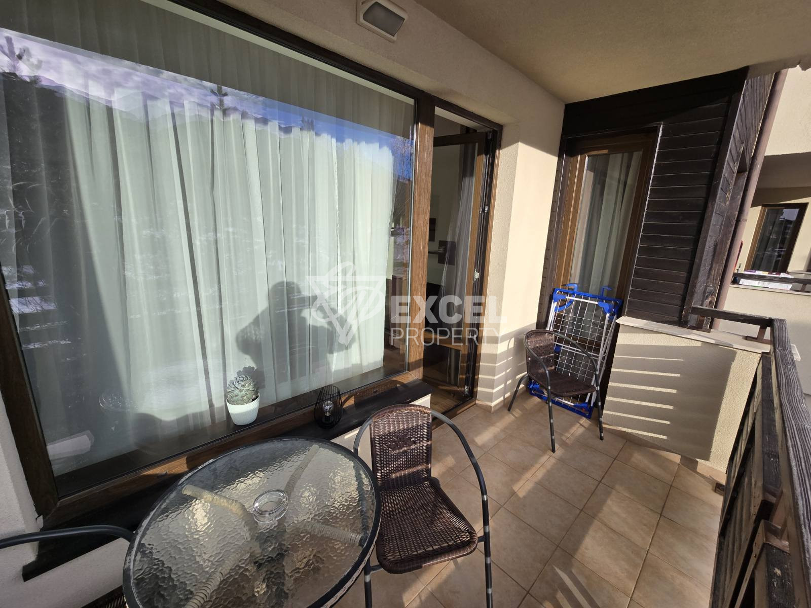Two-bedroom apartment with south exposure and stunning mountain views, Pirin Golf area