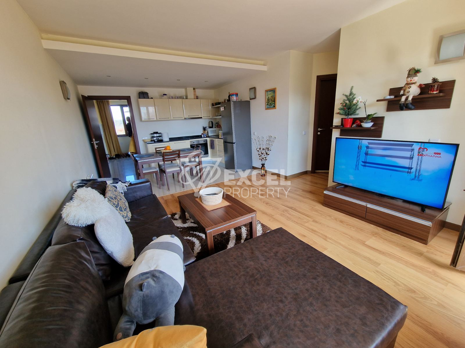 Two-bedroom apartment for sale with a view of the Pirin Mountains near Bansko