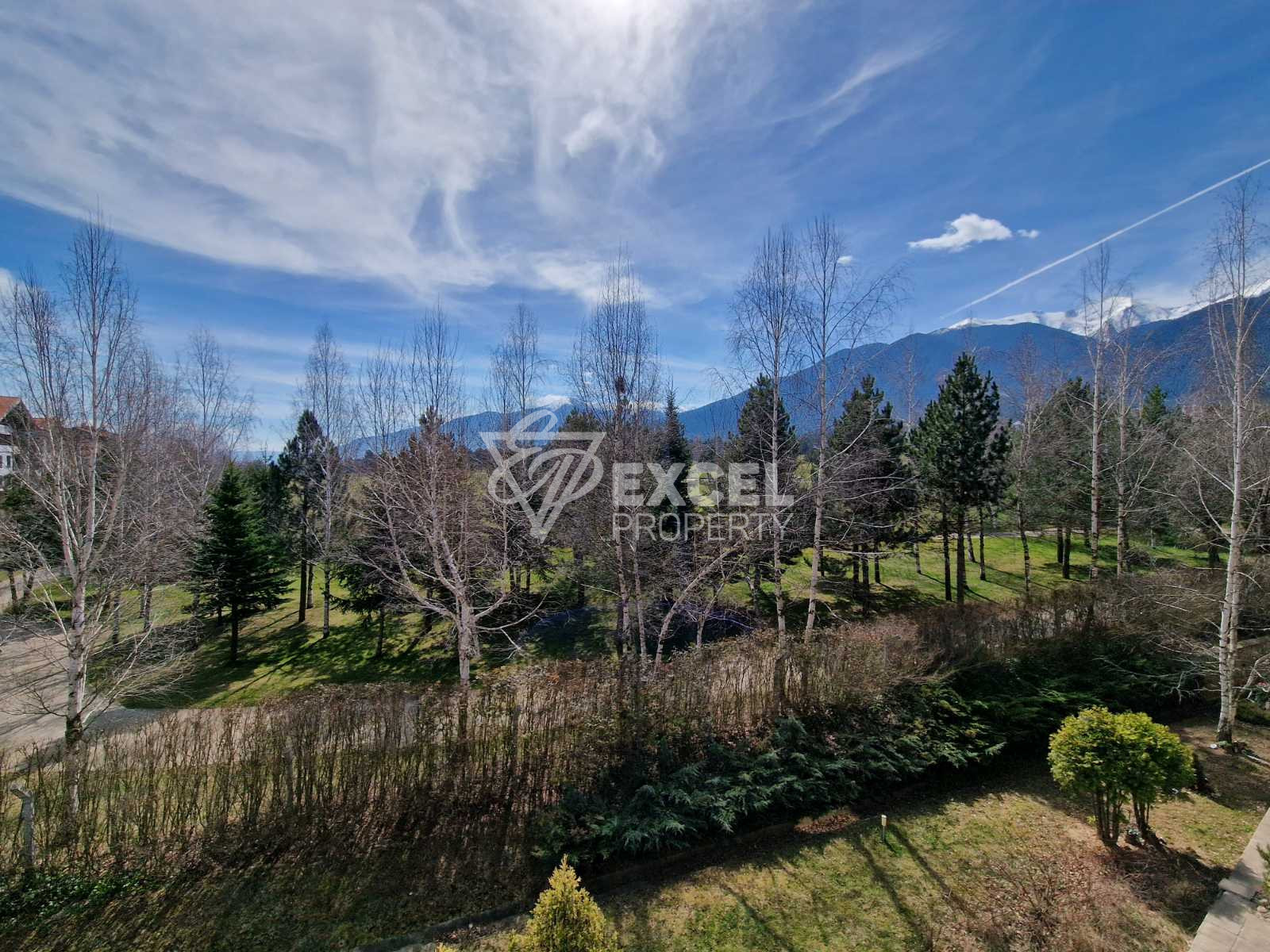 Two-bedroom apartment for sale with a view of the Pirin Mountains near Bansko