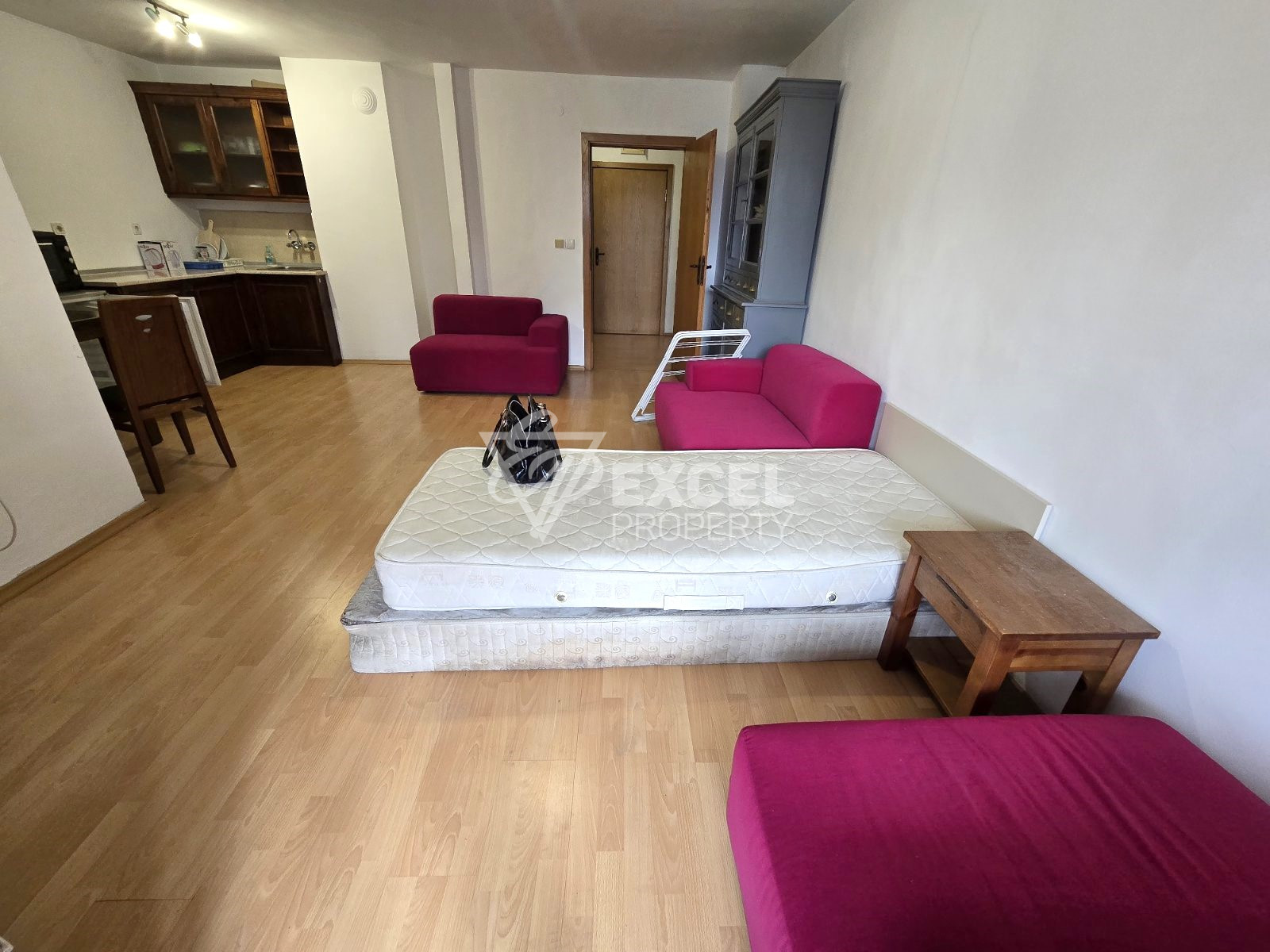 A spacious one-bed apartment in the heart of Razlog with a convenient location and beautiful view