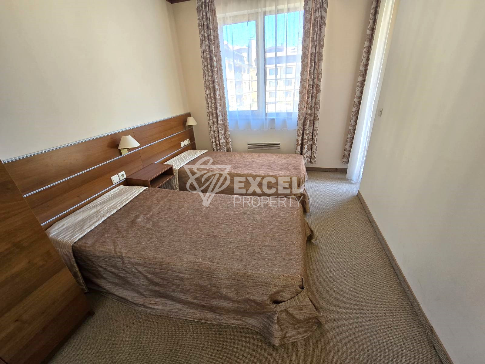 Furnished two-bedroom apartment for sale 50 meters from the ski lift, Bansko