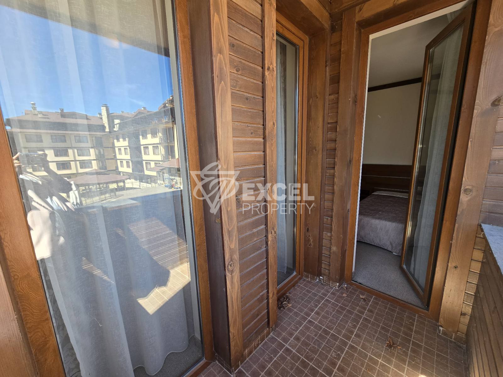 Furnished two-bedroom apartment for sale 50 meters from the ski lift, Bansko