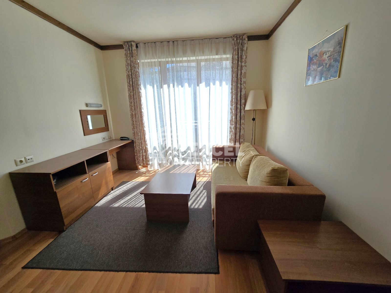 Furnished two-bedroom apartment for sale 50 meters from the ski lift, Bansko