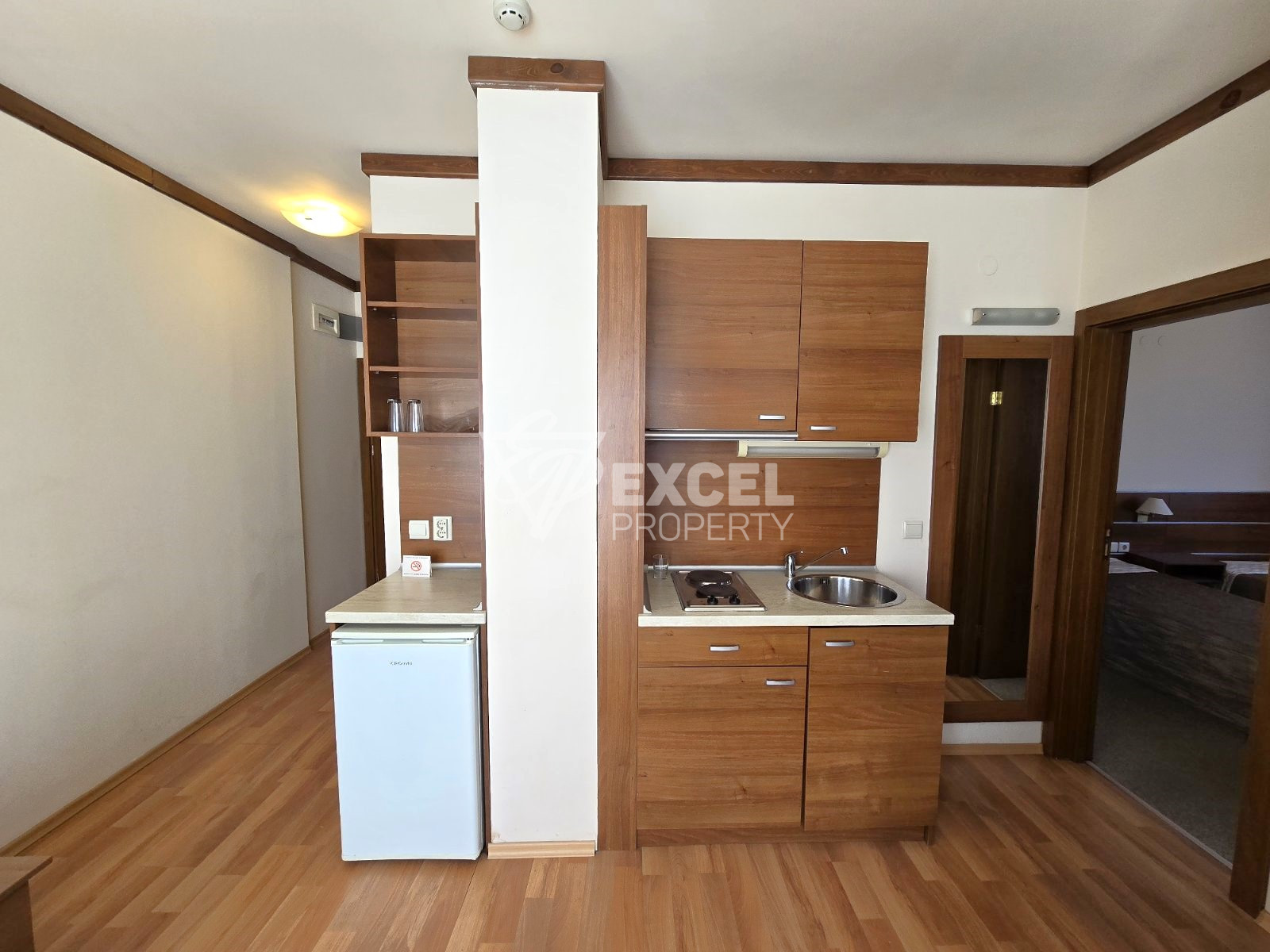 Furnished two-bedroom apartment for sale 50 meters from the ski lift, Bansko