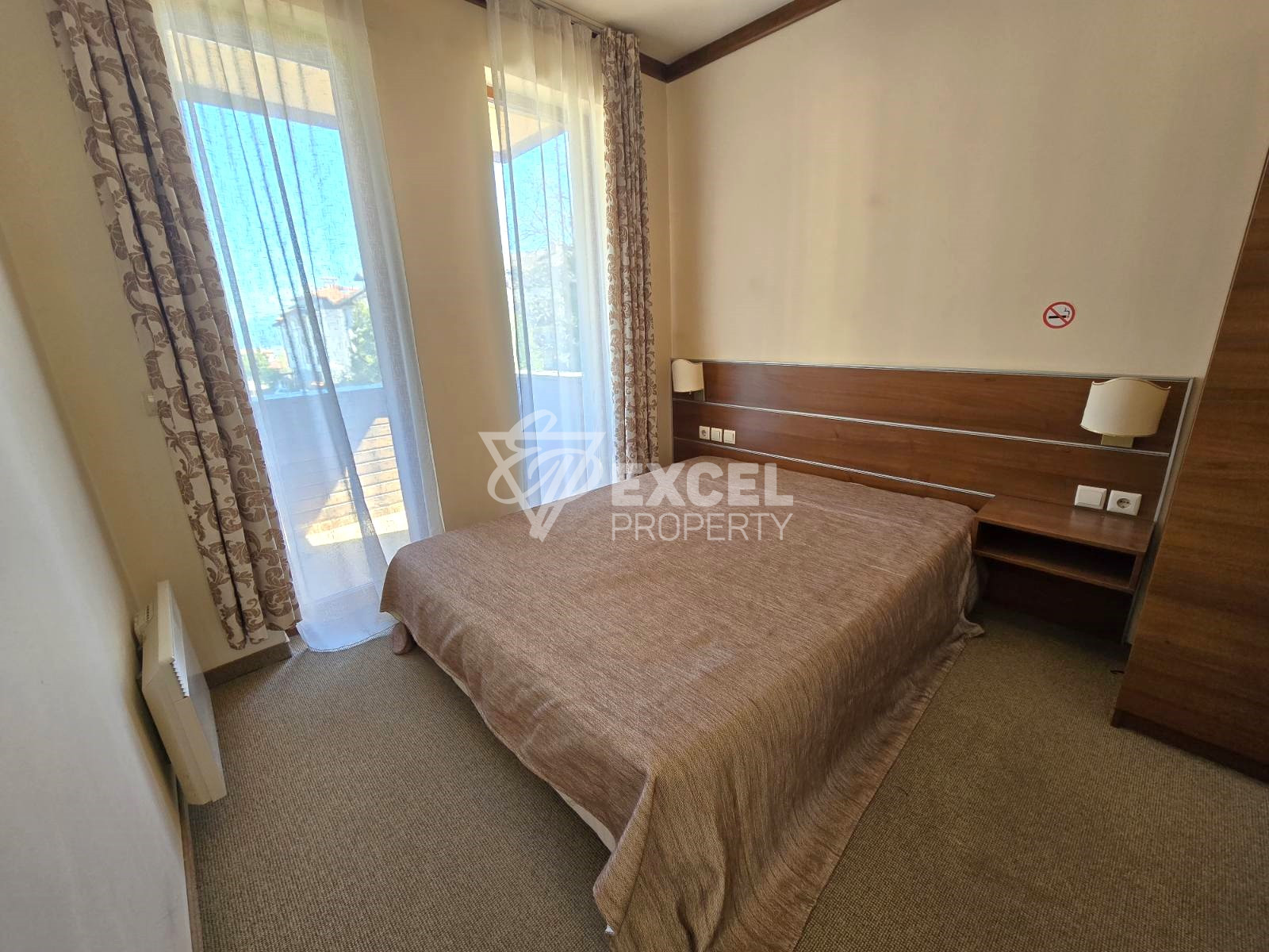 Furnished two-bedroom apartment for sale 50 meters from the ski lift, Bansko