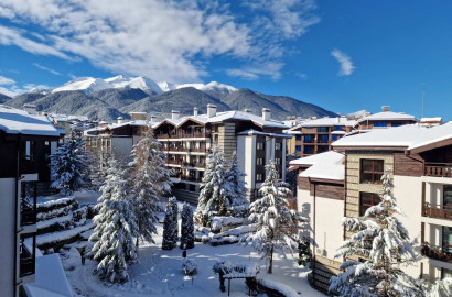South-west apartment with three bedrooms and a captivating view of the peaks of the Pirin Mountains