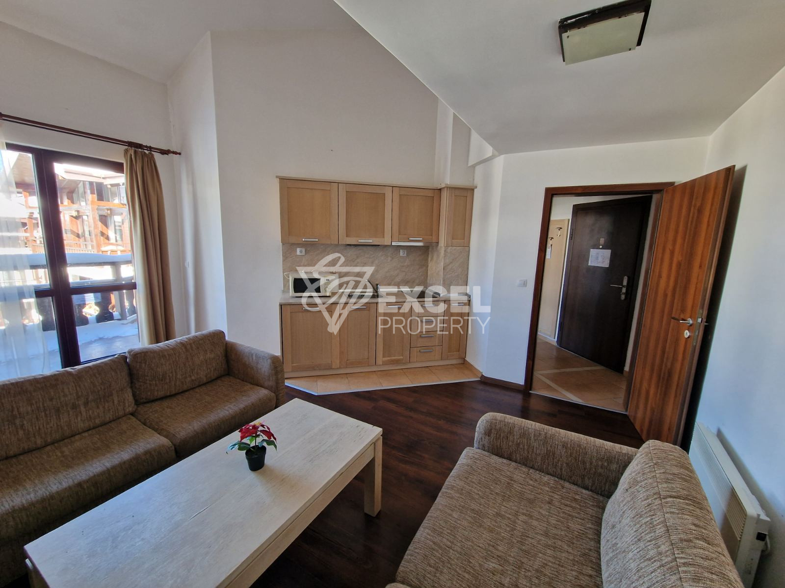 South-west apartment with three bedrooms and a captivating view of the peaks of the Pirin Mountains