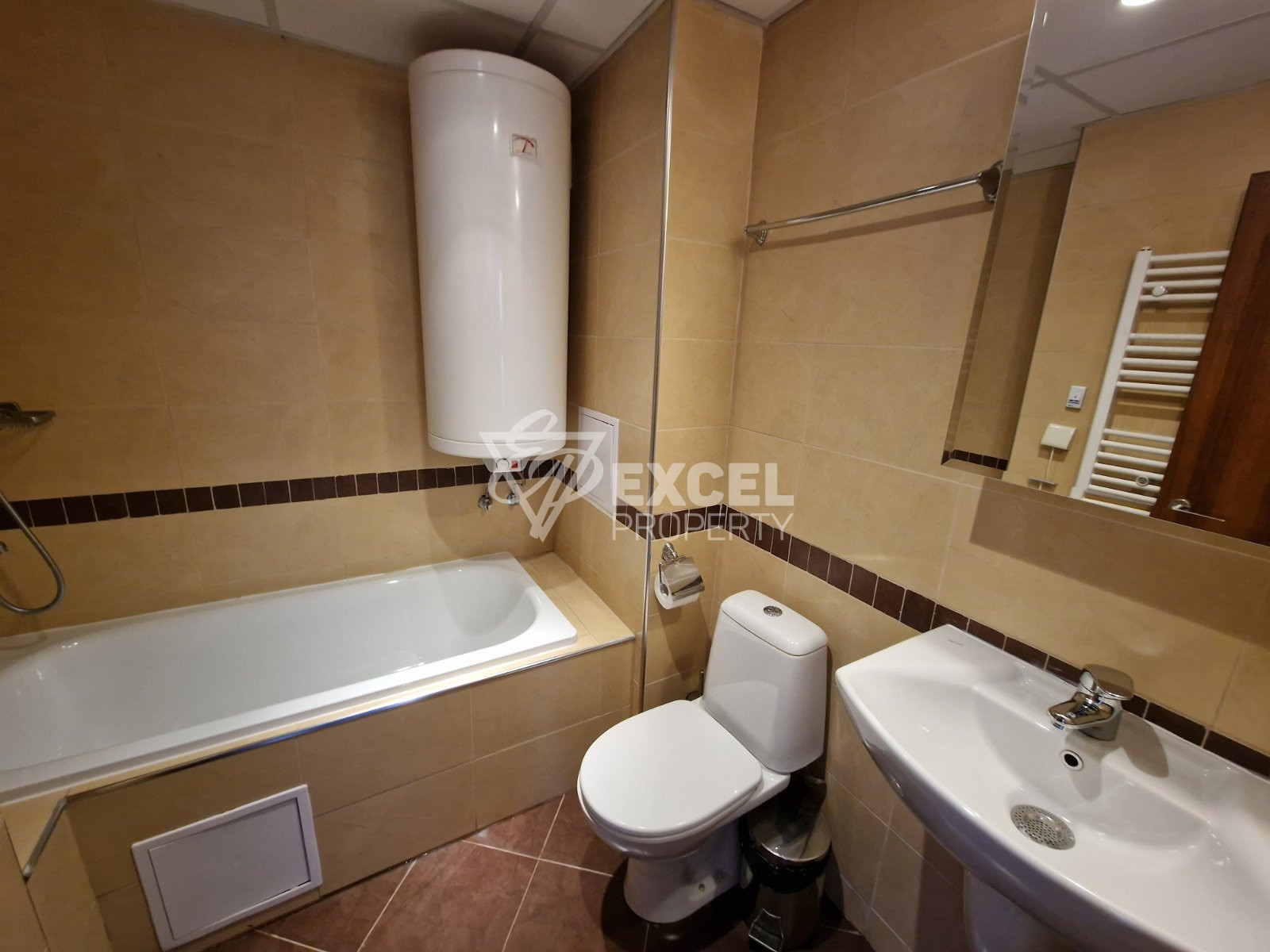 South-west apartment with three bedrooms and a captivating view of the peaks of the Pirin Mountains