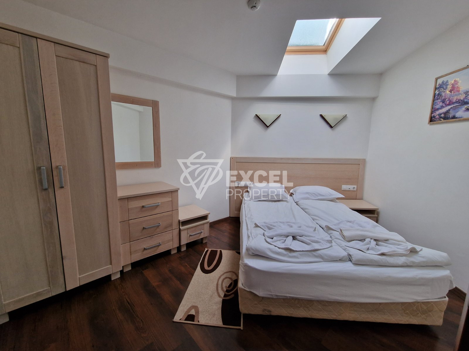South-west apartment with three bedrooms and a captivating view of the peaks of the Pirin Mountains