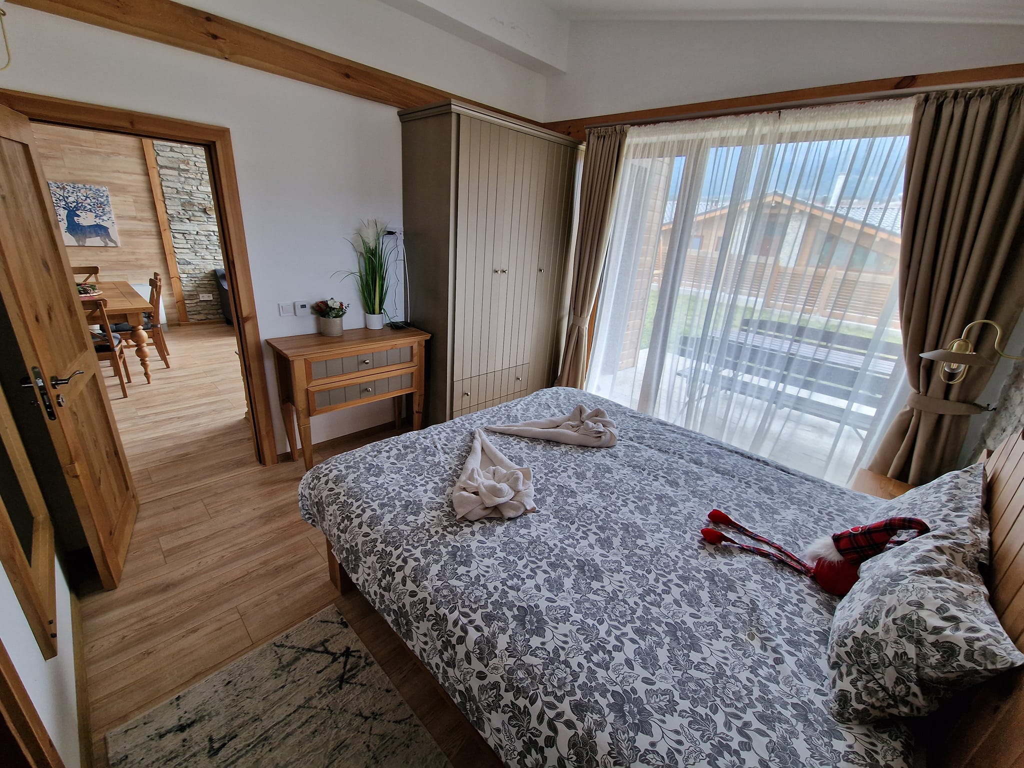 Alpine house with three bedrooms and a yard for sale next to Pirin Golf, Razlog