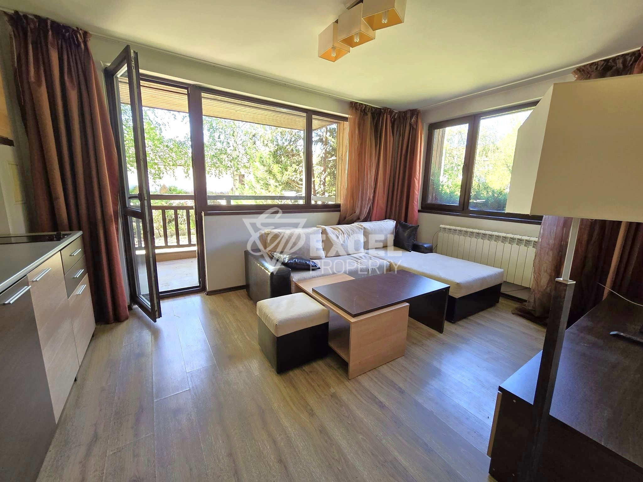 One-bedroom apartment between Bansko and the village of Banya