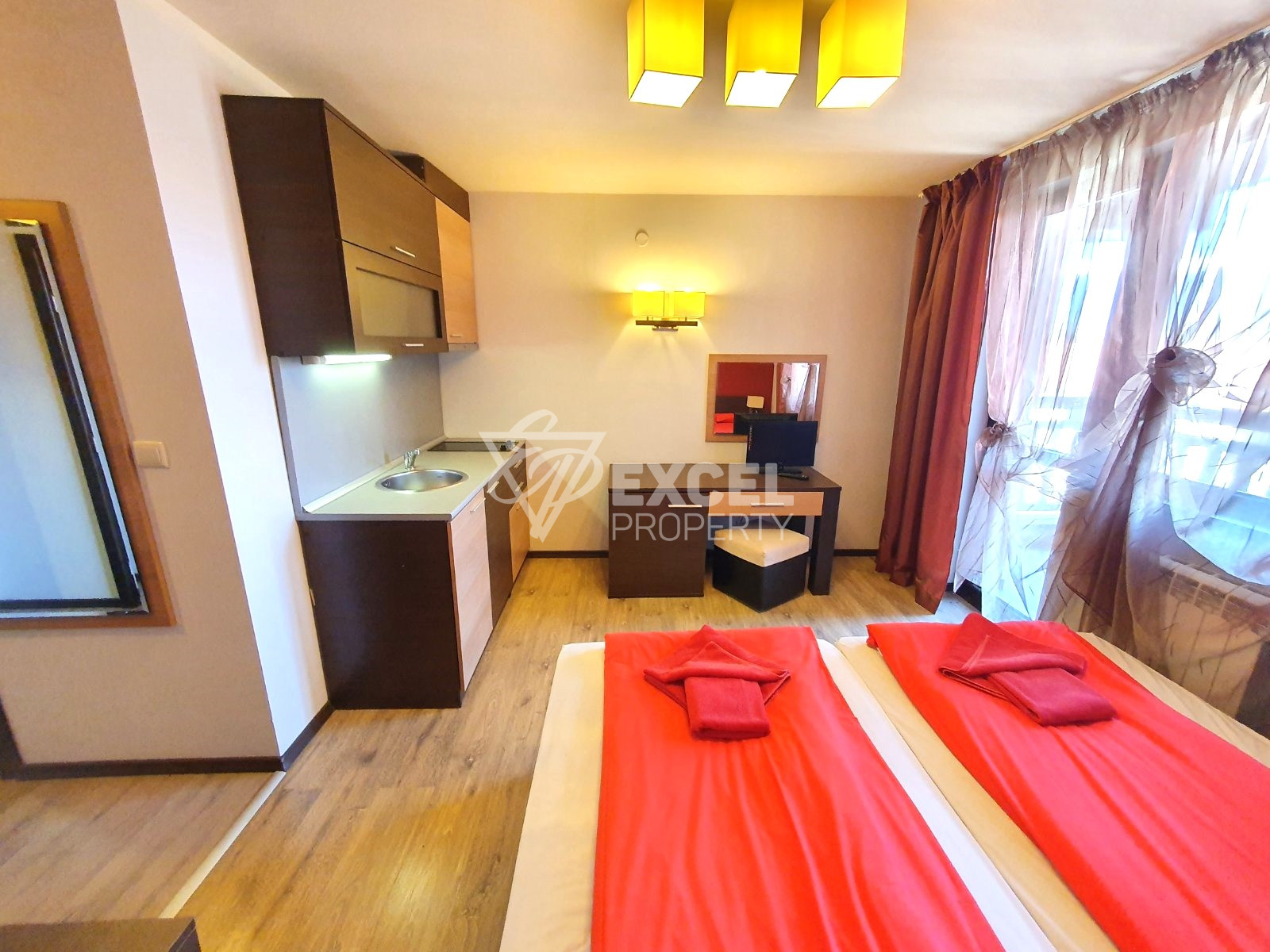 Southern studio with a wonderful view of Pirin for sale between Bansko and Banya!
