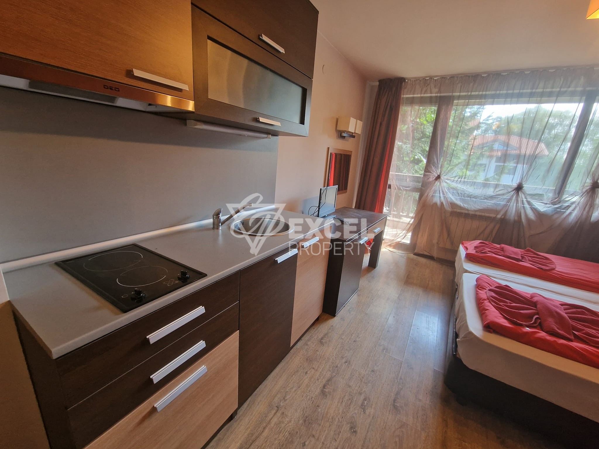 Furnished studio for sale between Bansko and Banya! Low maintenance fee!