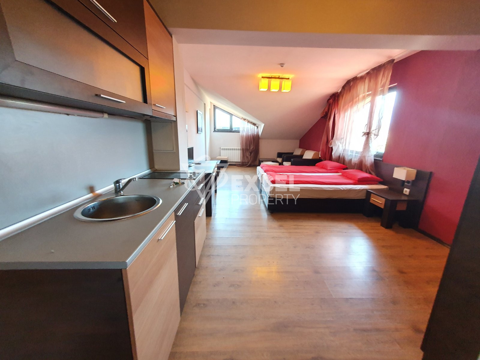 Apartment with a beautiful view of Pirin between Bansko and the village of Banya