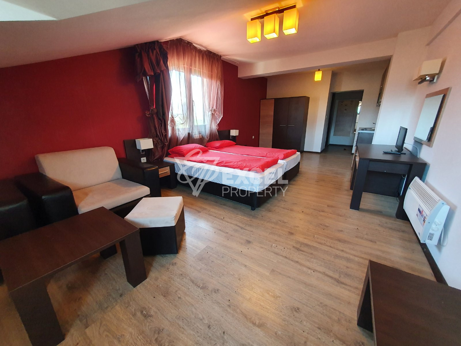 Apartment with a beautiful view of Pirin between Bansko and the village of Banya
