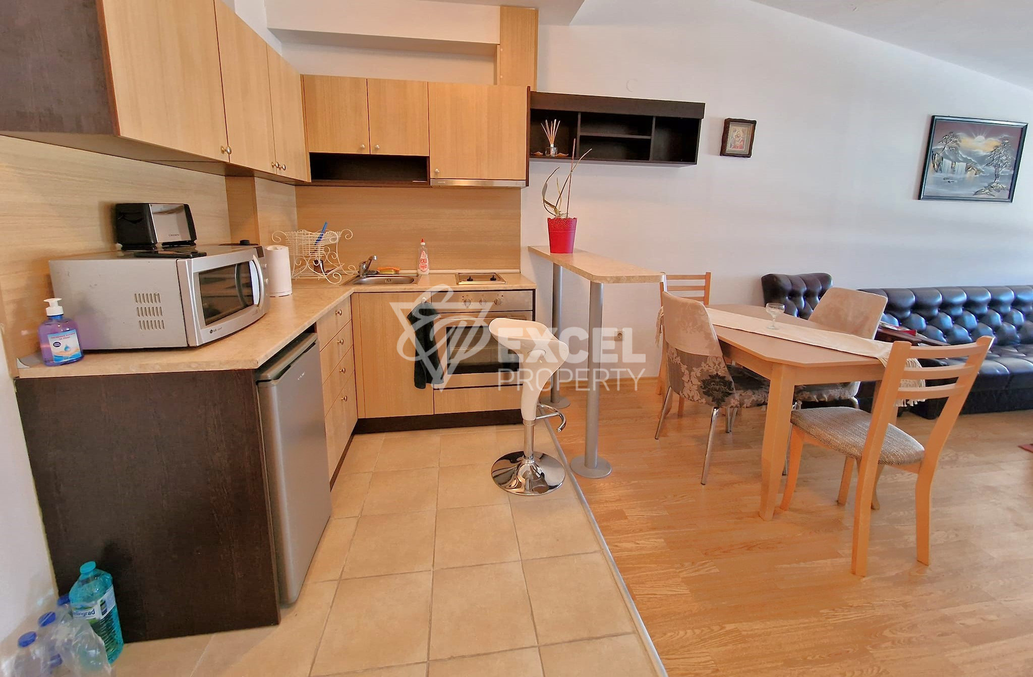 Southern one bed apartment with a frontal view of Pirin! Affordable price!