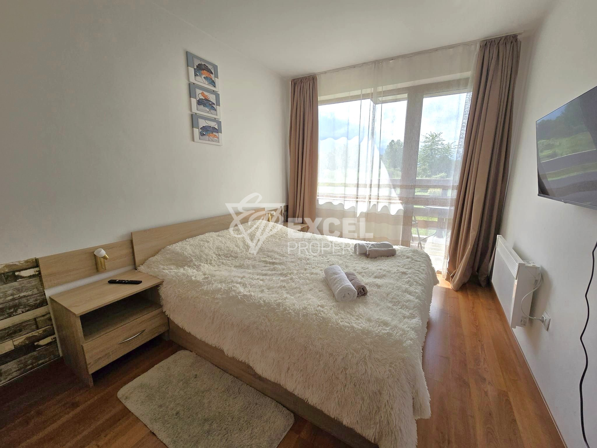 Furnished one bedroom apartment for sale in Belevedere Holiday Club, Bansko