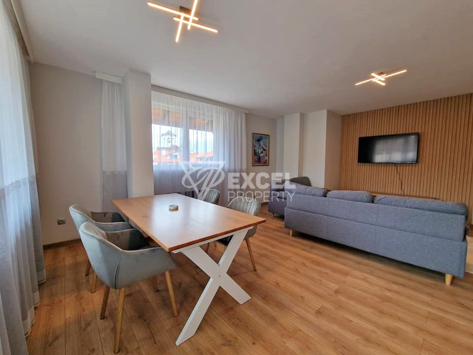Two bedroom apartment with new furniture 50 meters from the ski lift, Bansko Royal Towers