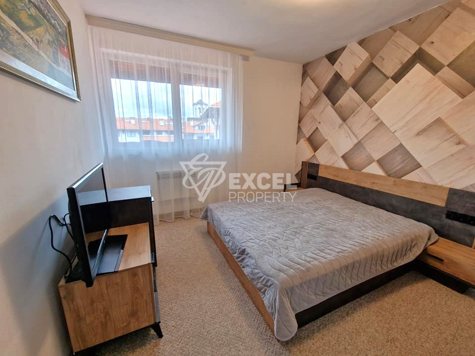 Two bedroom apartment with new furniture 50 meters from the ski lift, Bansko Royal Towers