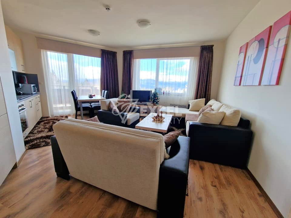 One-bedroom apartment with underground parking space and low maintenance fee for sale in Bansko