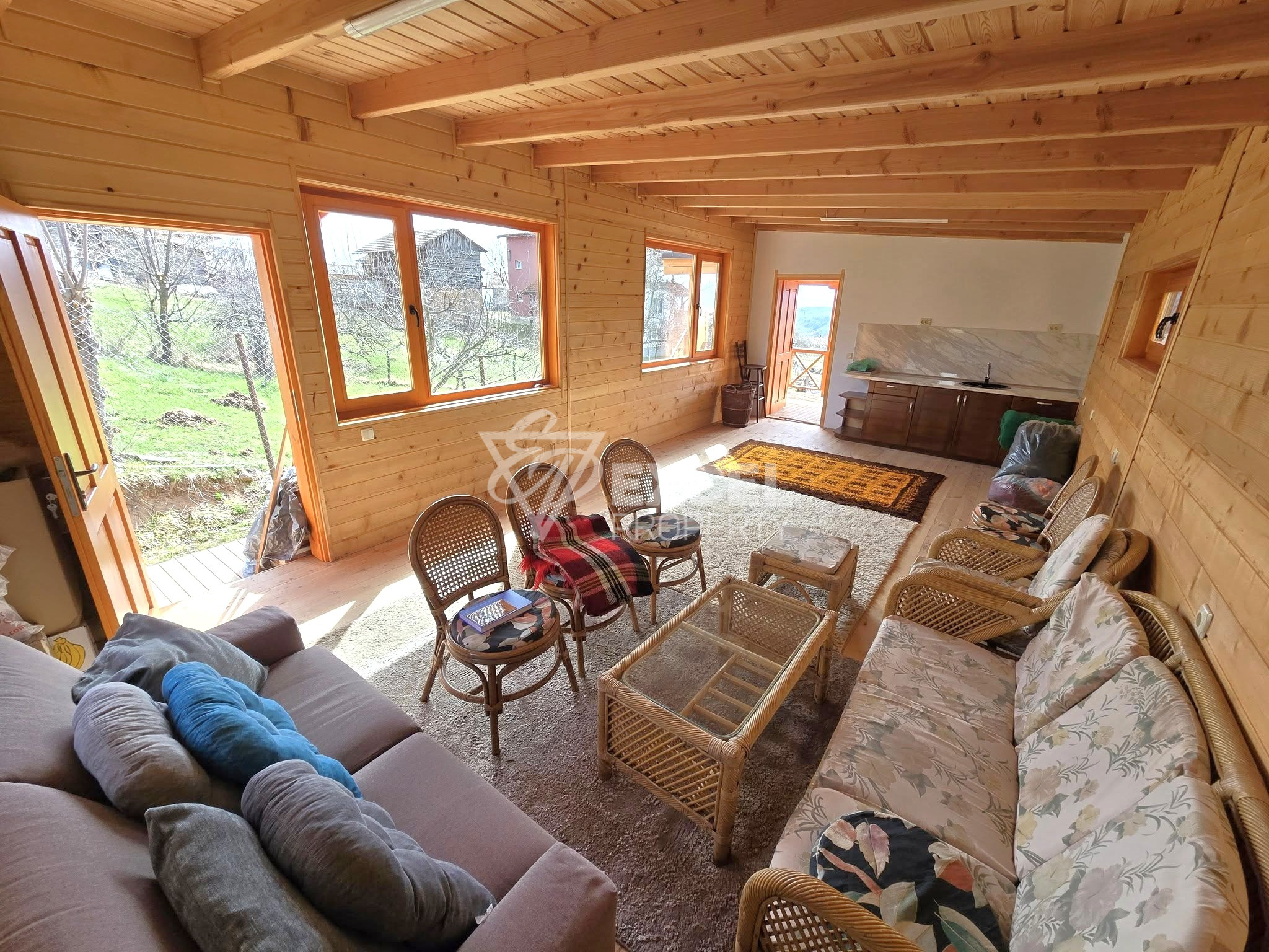New, ECO house for sale in the village of Dobarsko, 20 km from Bansko