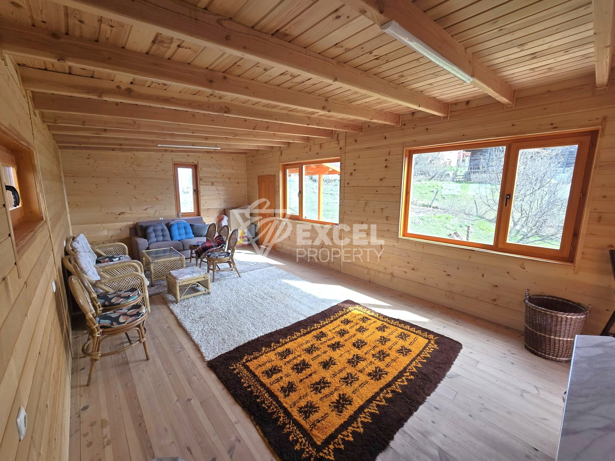 New, ECO house for sale in the village of Dobarsko, 20 km from Bansko