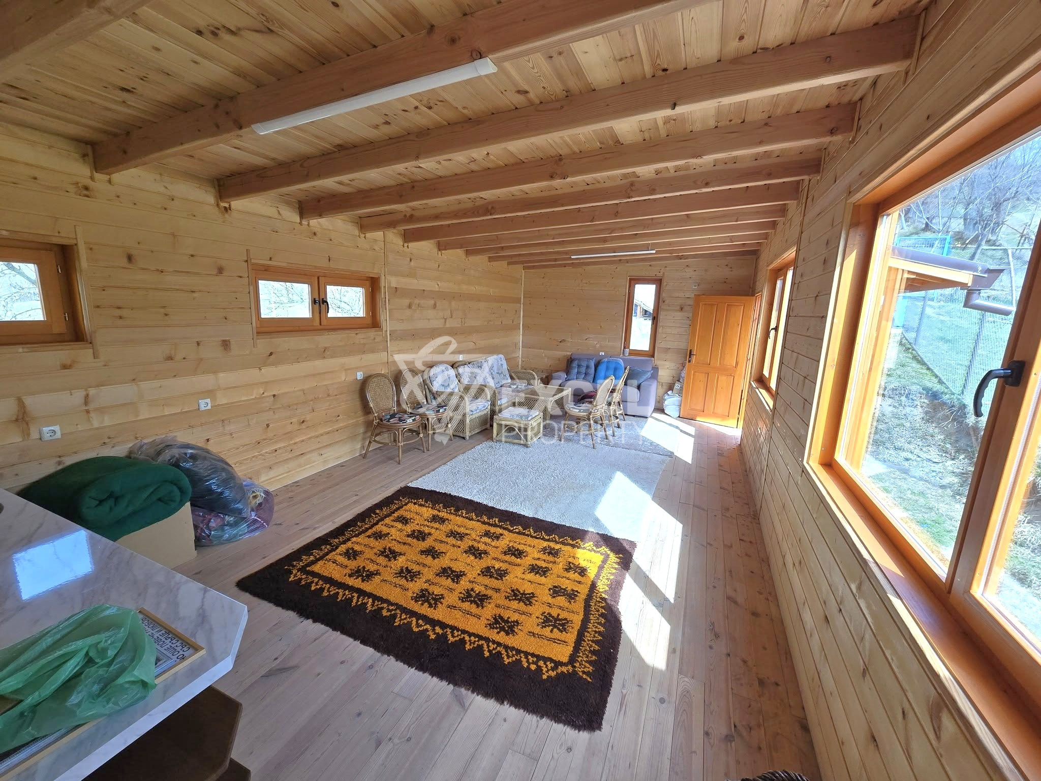 New, ECO house for sale in the village of Dobarsko, 20 km from Bansko