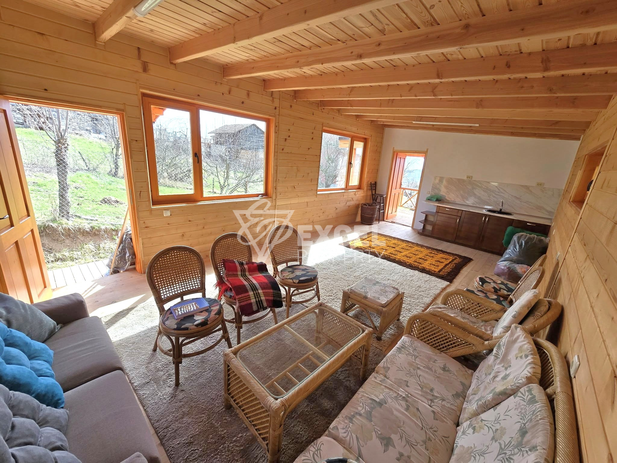 New, ECO house for sale in the village of Dobarsko, 20 km from Bansko