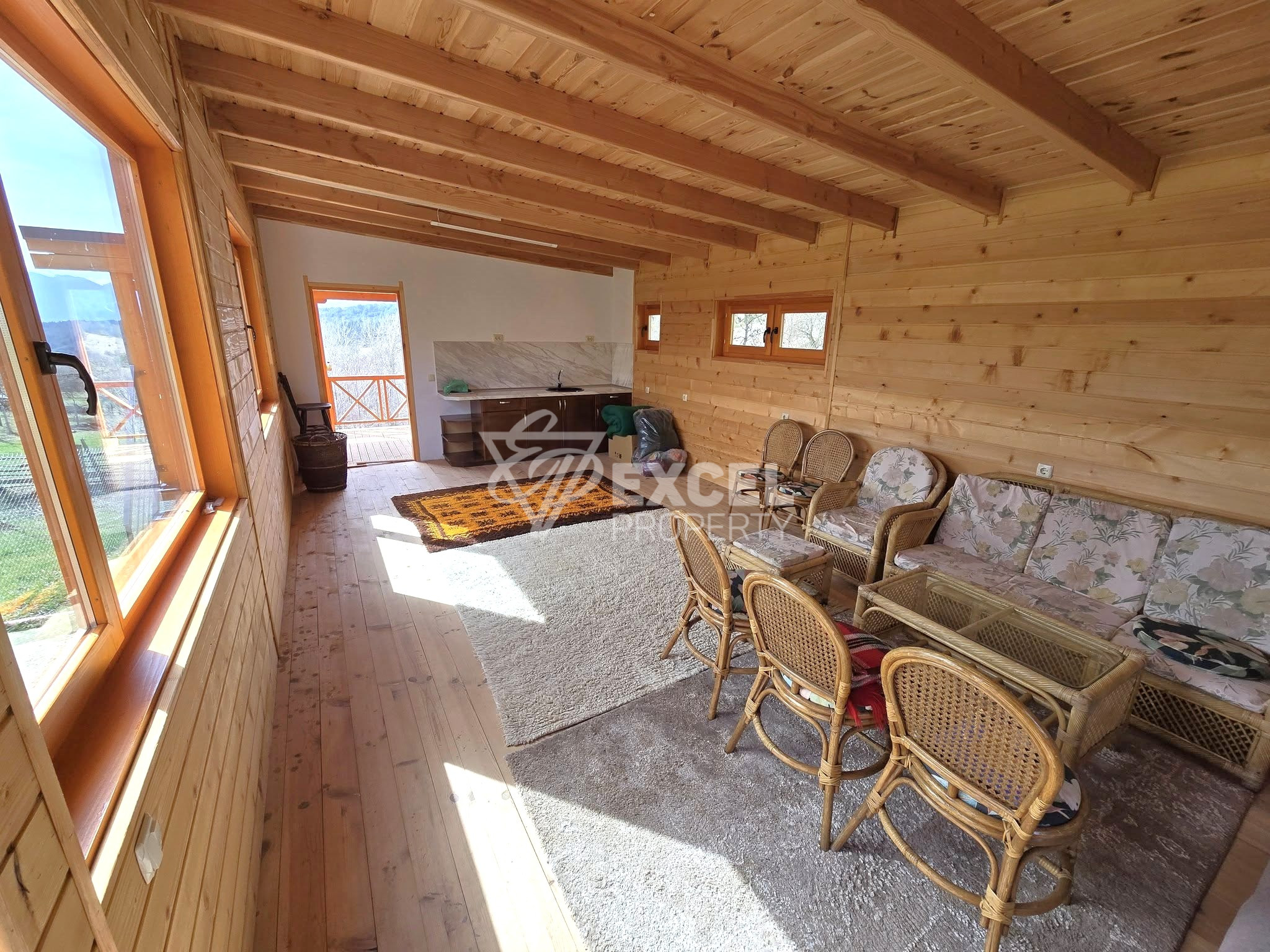 New, ECO house for sale in the village of Dobarsko, 20 km from Bansko