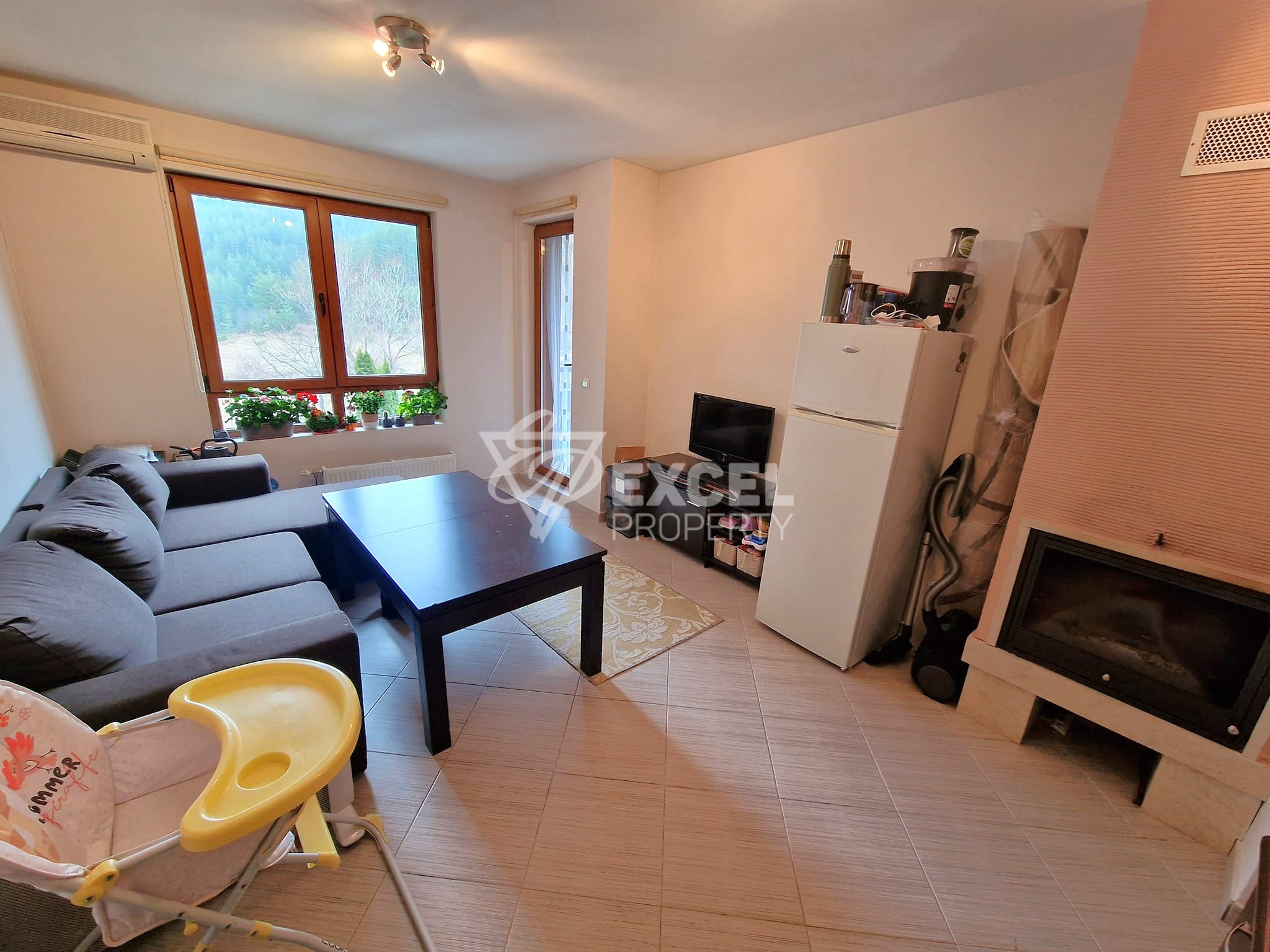 One-bedroom apartment with east exposure for sale in Green Life, Bansko