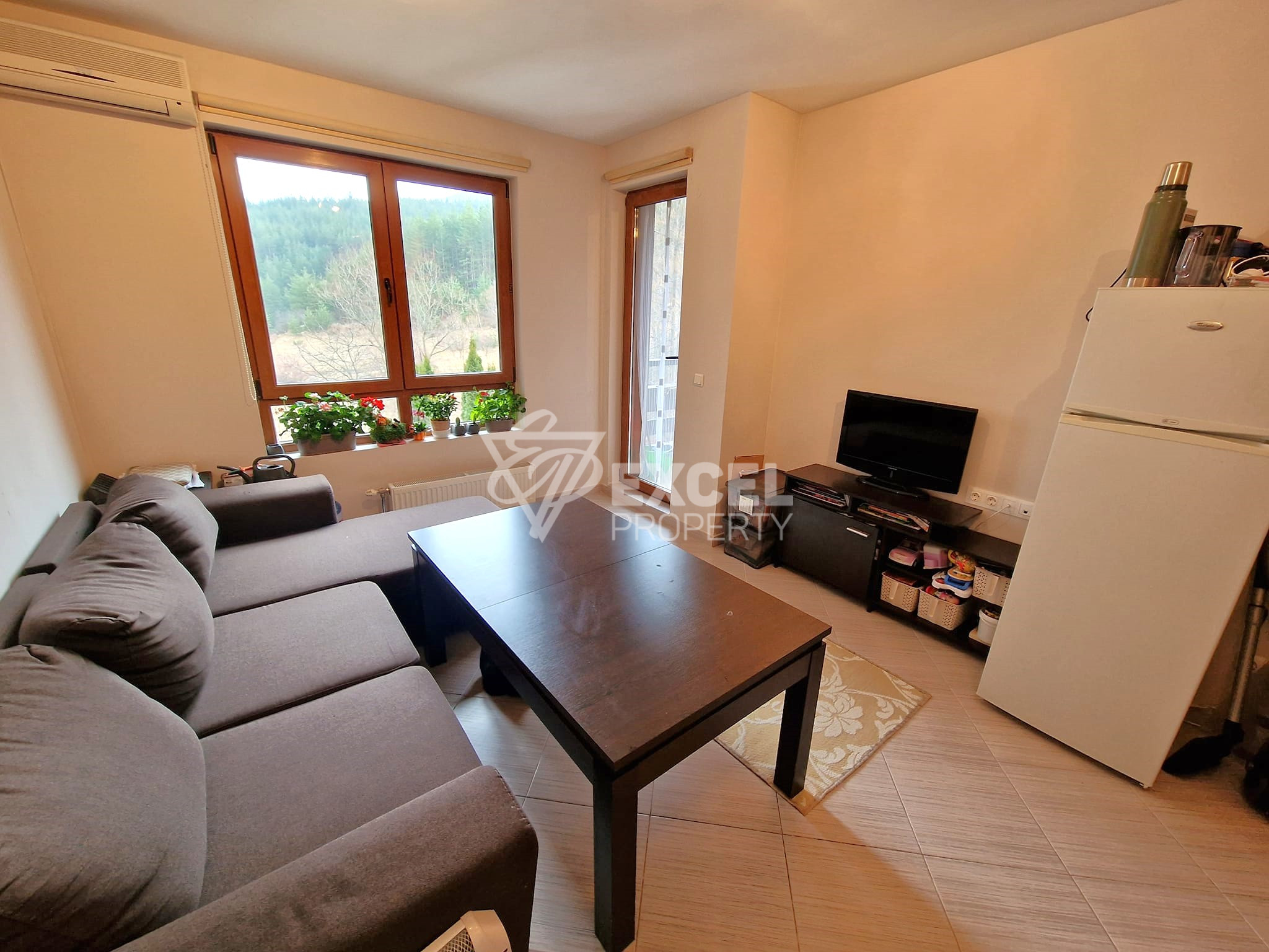One-bedroom apartment with east exposure for sale in Green Life, Bansko