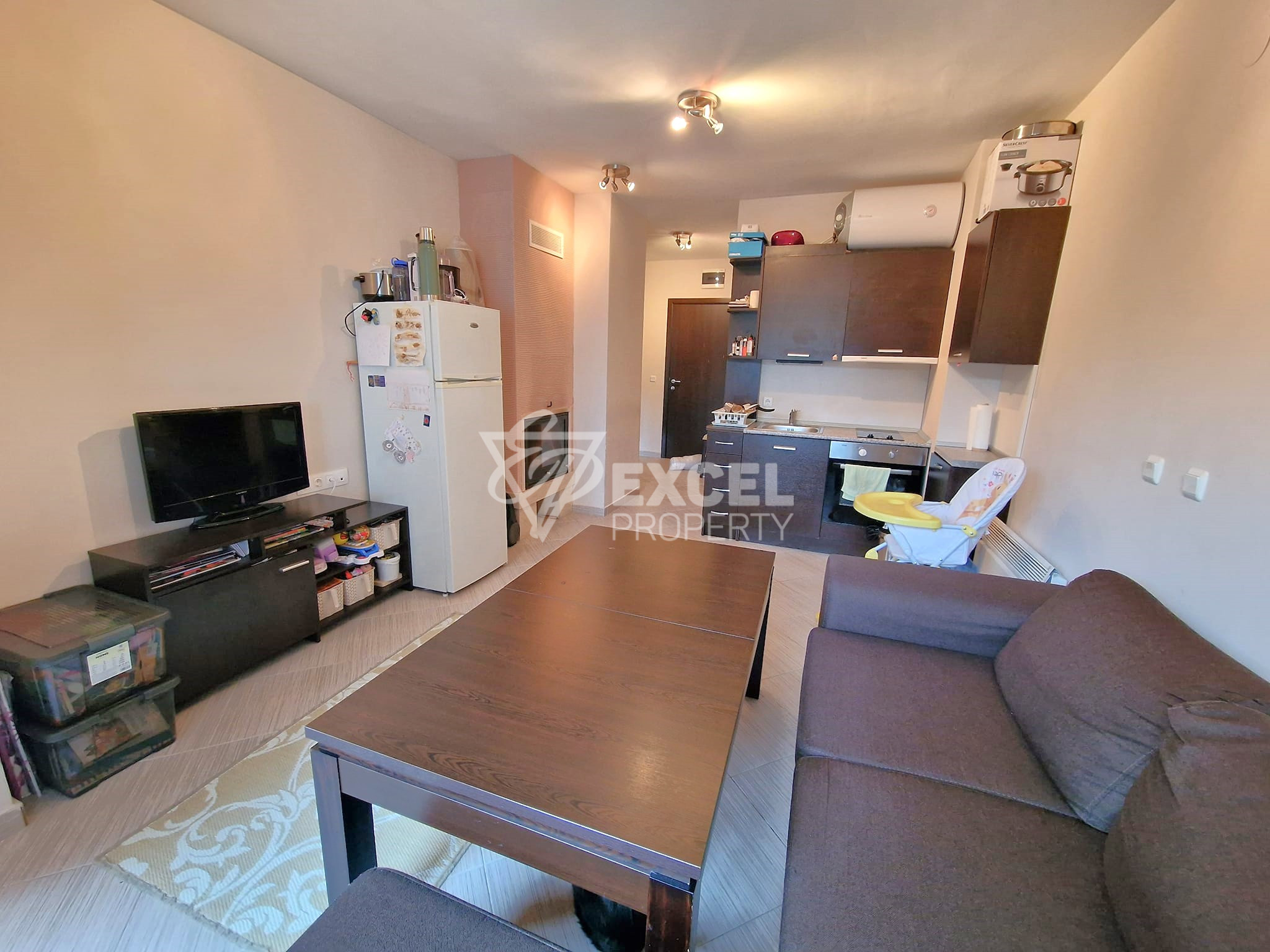 One-bedroom apartment with east exposure for sale in Green Life, Bansko