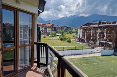 One-bedroom apartment with a wonderful view of Pirin, next to the BELVEDERE hotel