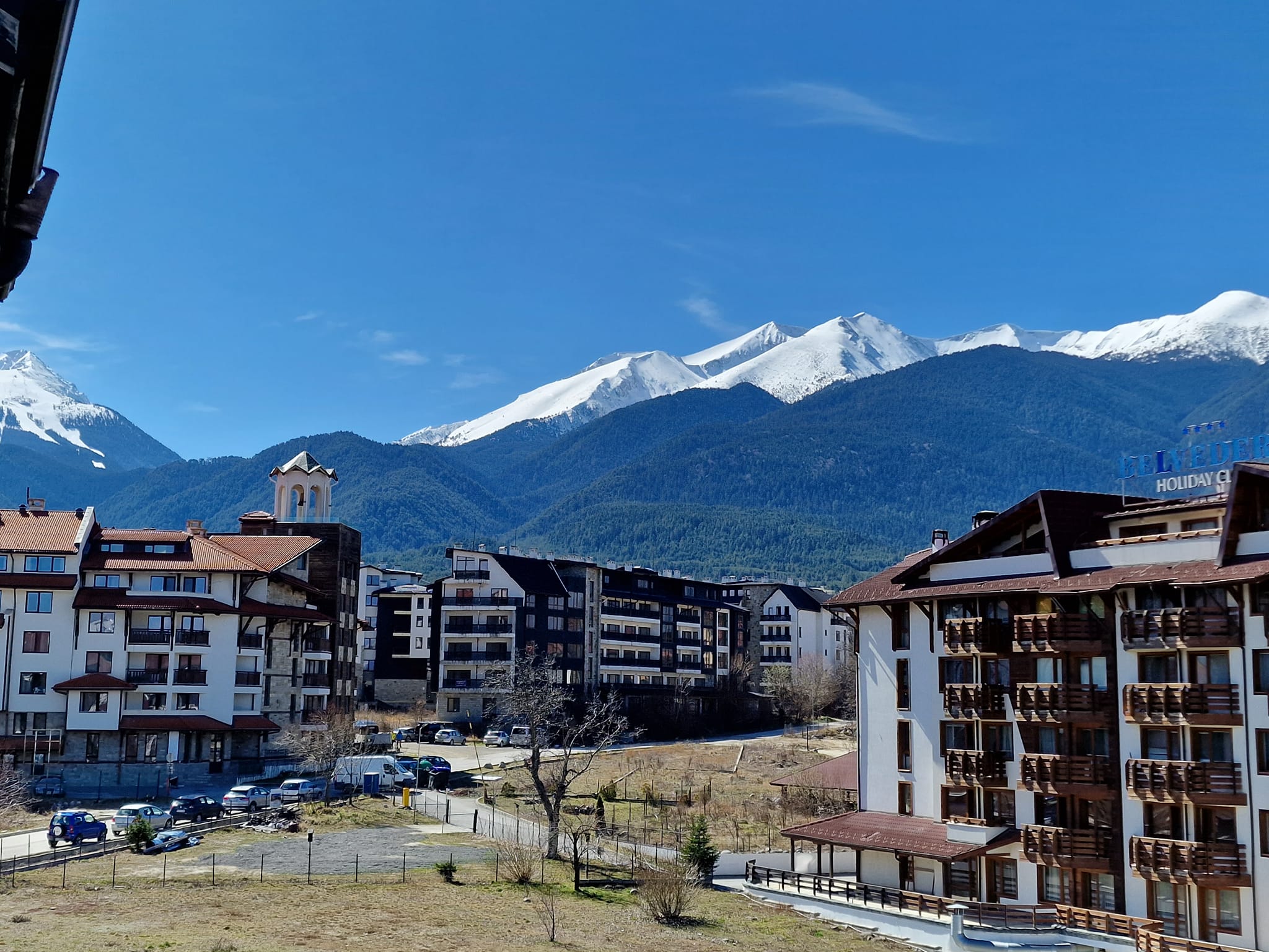 One-bedroom apartment in Bansko next to Hotel Belvedere, 200 meters from the ski lift
