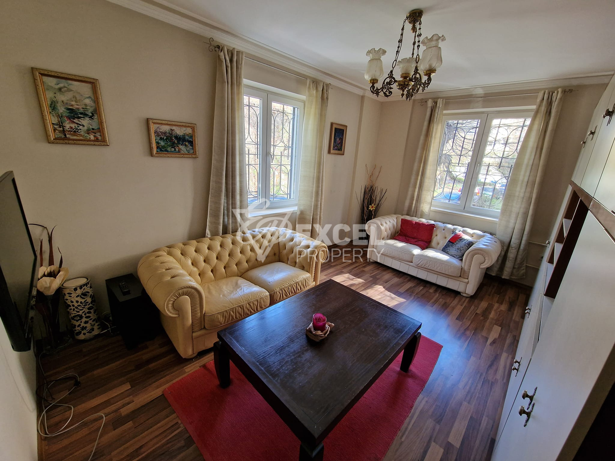 Furnished one bedroom apartment for rent in the heart of Lozenets, Vishneva Street
