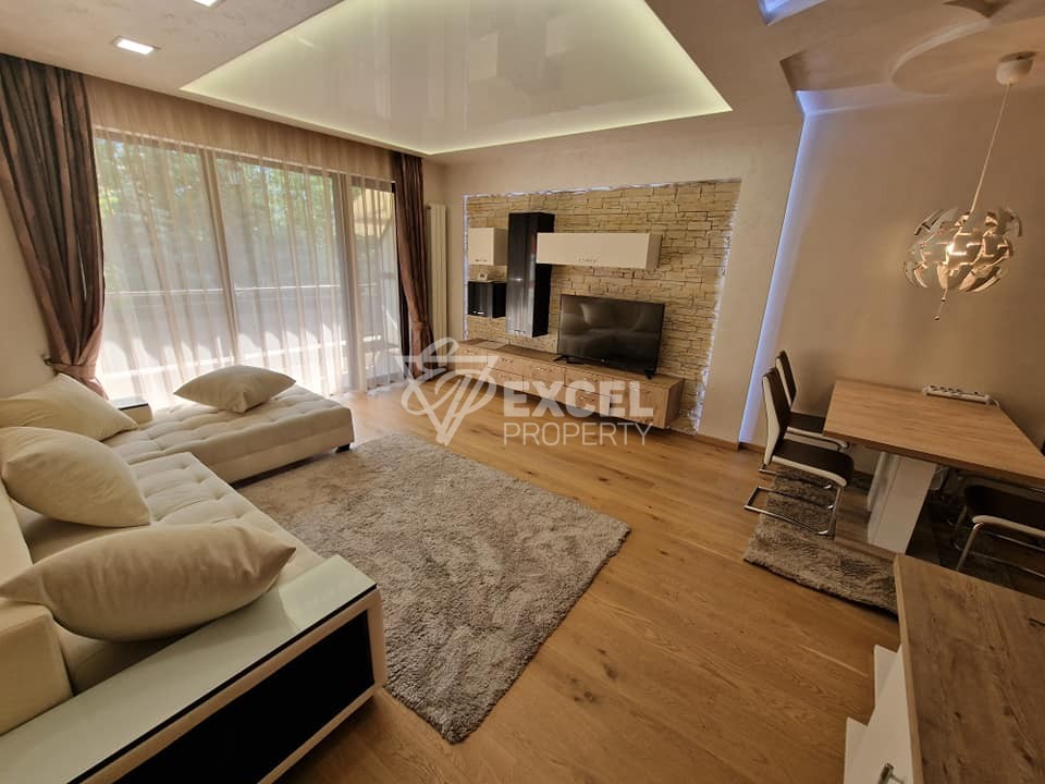 Two bedroom apartment with garage for rent in the Maxi complex, Vitosha quarter, Sofia