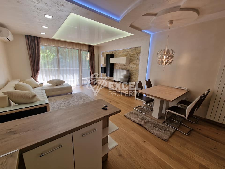 Two bedroom apartment with garage for rent in the Maxi complex, Vitosha quarter, Sofia